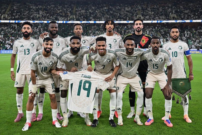 Pemain Arab Saudi Tumbang